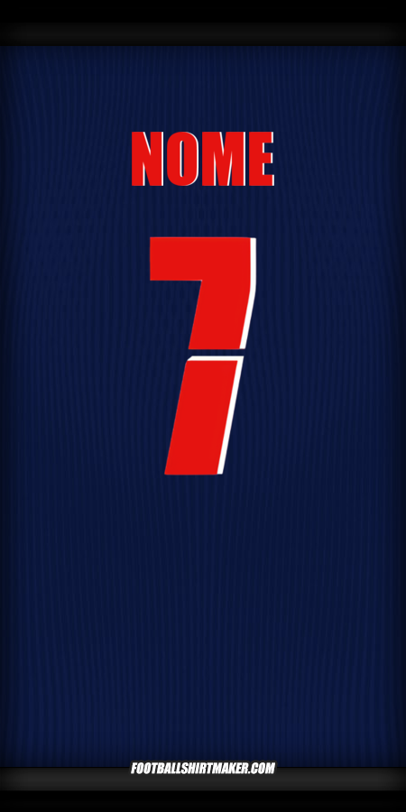 Maglia Paris Saint Germain Cup 2025/2026 -  nome - 7