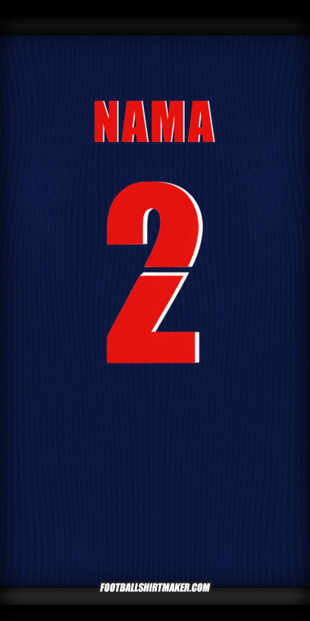 Jersey Paris Saint Germain Cup 2025/2026 -  nama - 2