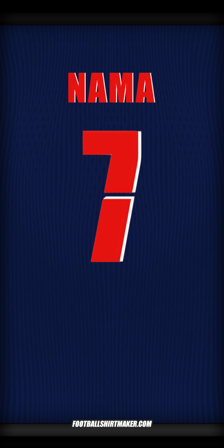 Jersey Paris Saint Germain Cup 2025/2026 -  nama - 7