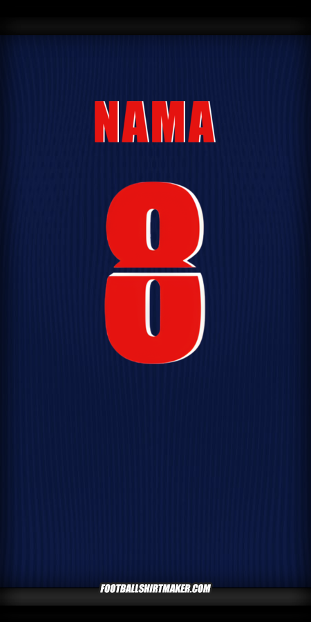 Jersey Paris Saint Germain Cup 2025/2026 -  nama - 8
