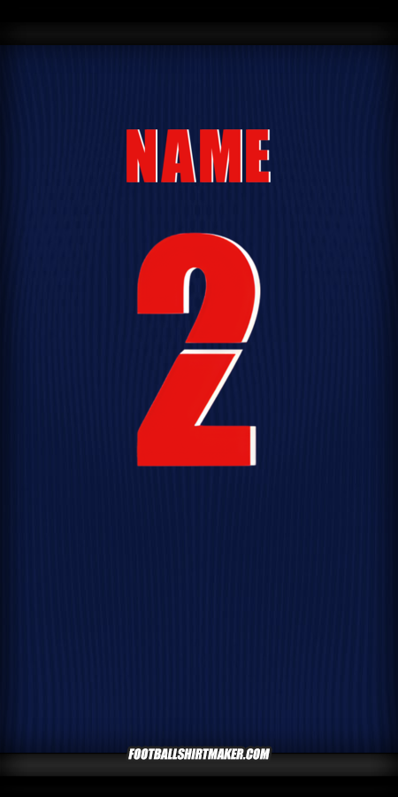 Shirt Paris Saint Germain Cup 2025/2026 -  name - 2