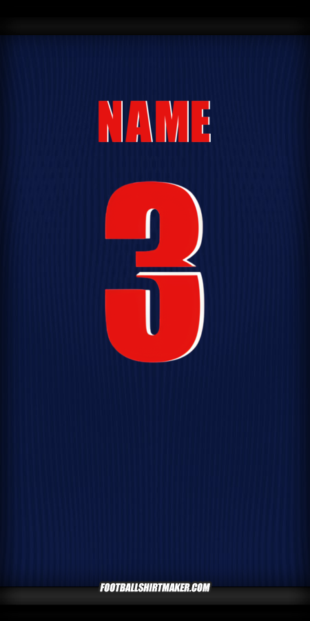 Shirt Paris Saint Germain Cup 2025/2026 -  name - 3