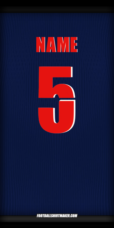 Trikot Paris Saint Germain Cup 2025/2026 -  name - 5