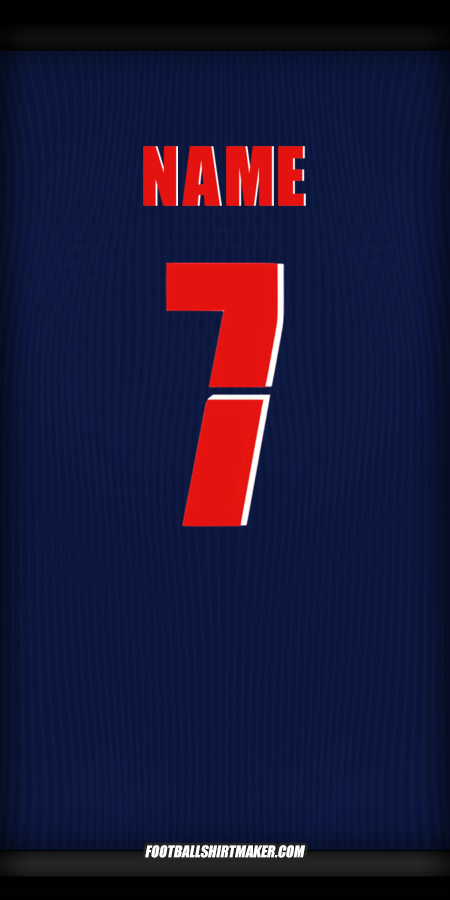 Shirt Paris Saint Germain Cup 2025/2026 -  name - 7