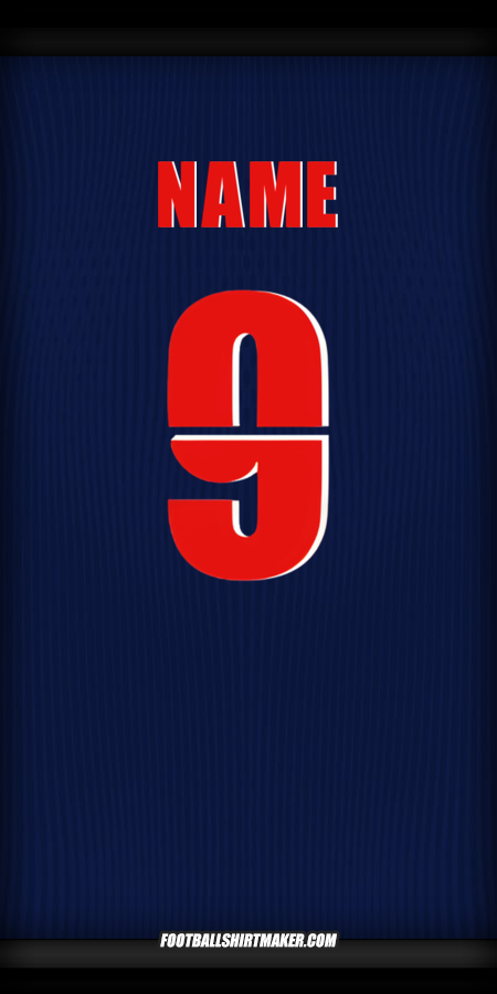Shirt Paris Saint Germain Cup 2025/2026 -  name - 9
