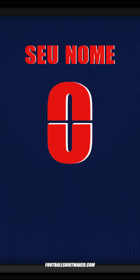 Camisa Paris Saint Germain 2025/2026 Cup -  seu nome - 0
