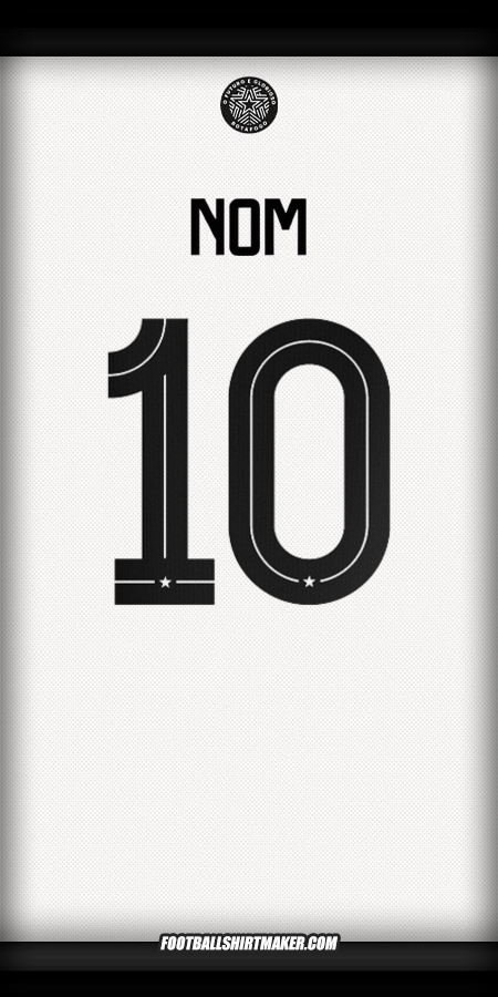 Maillot Botafogo Club World Cup 2025 Extérieur -  nom - 10
