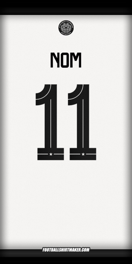 Maillot Botafogo Club World Cup 2025 Extérieur -  nom - 11