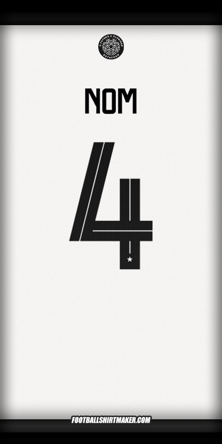 Maillot Botafogo Club World Cup 2025 Extérieur -  nom - 4