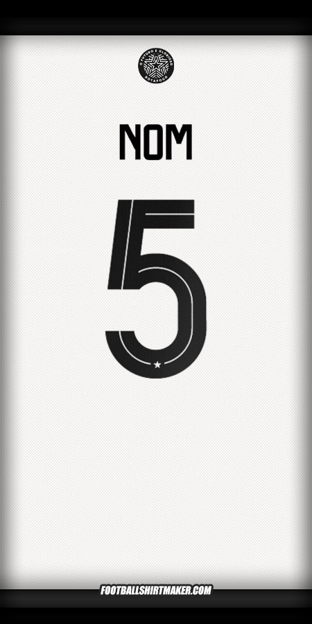 Maillot Botafogo Club World Cup 2025 Extérieur -  nom - 5