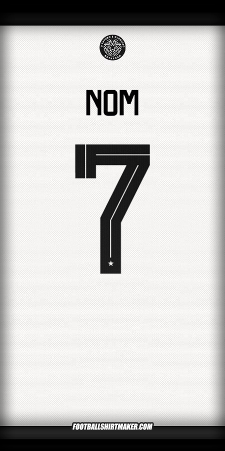 Maillot Botafogo Club World Cup 2025 Extérieur -  nom - 7
