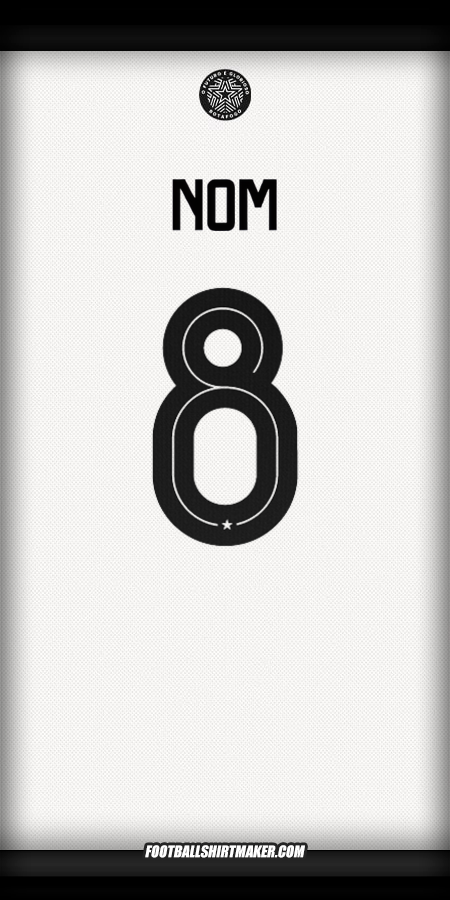 Maillot Botafogo Club World Cup 2025 Extérieur -  nom - 8