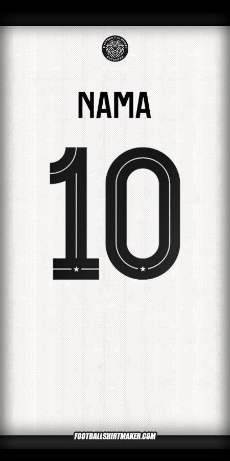 Jersey Botafogo Club World Cup 2025 Alternatif -  nama - 10