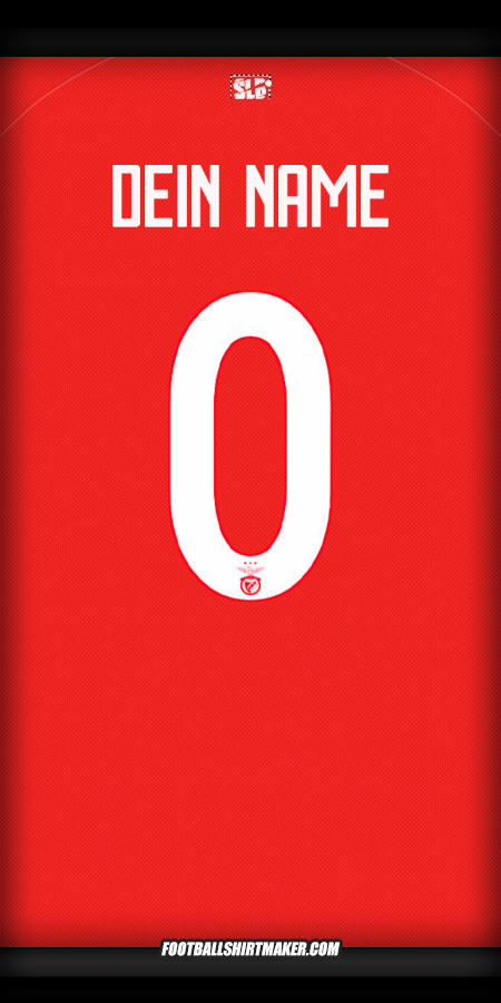Trikot SL Benfica CWC - UCL 25/26 2025 -  dein name - 0