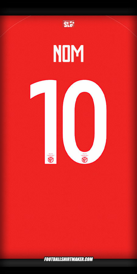 Maillot SL Benfica CWC - UCL 25/26 2025 -  nom - 10