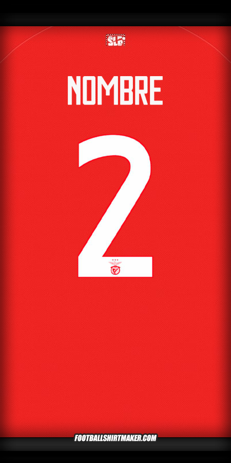 Jersey SL Benfica CWC - UCL 25/26 2025 -  nombre - 2