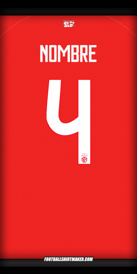 Jersey SL Benfica CWC - UCL 25/26 2025 -  nombre - 4