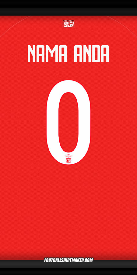 Jersey SL Benfica CWC 2025 - UCL 25/26 -  nama anda - 0