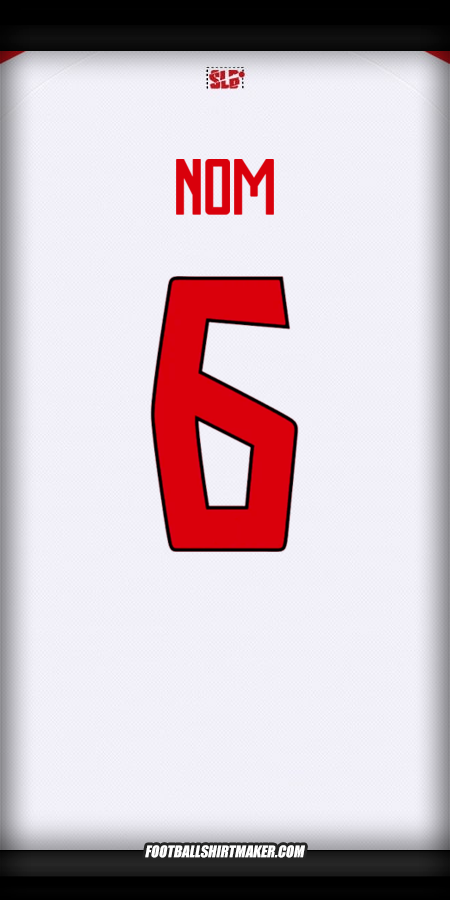 Maillot SL Benfica CWC - UCL 25/26 2025 Troisième -  nom - 6