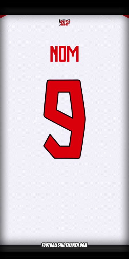 Maillot SL Benfica CWC - UCL 25/26 2025 Troisième -  nom - 9