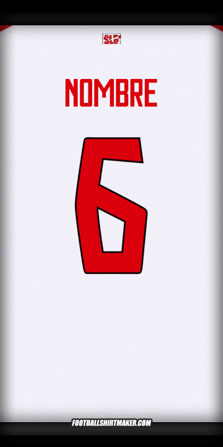 Jersey SL Benfica CWC - UCL 25/26 2025 Tercera -  nombre - 6
