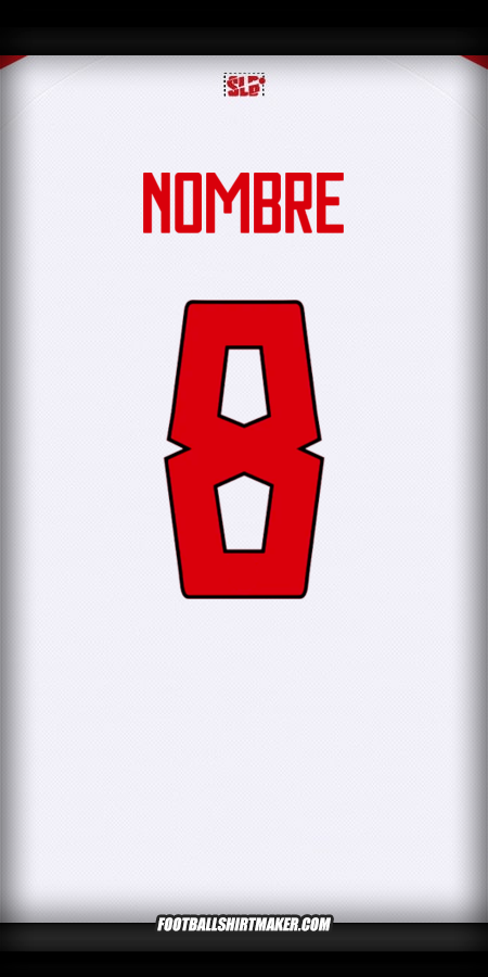 Jersey SL Benfica CWC - UCL 25/26 2025 Tercera -  nombre - 8
