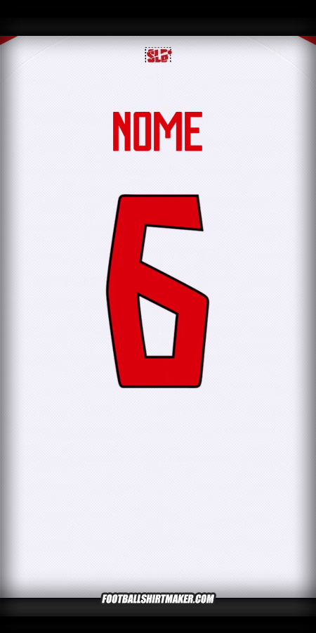Camisola SL Benfica CWC - UCL 25/26 2025 Terceira -  nome - 6