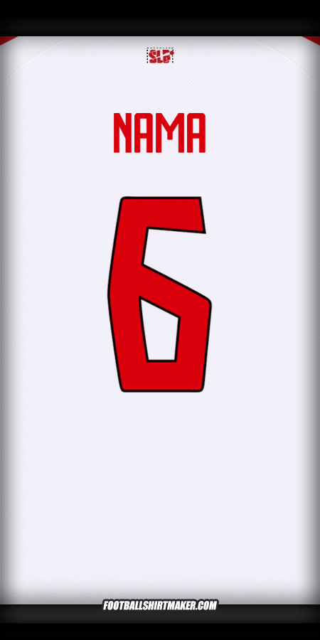 Jersey SL Benfica CWC - UCL 25/26 2025 Ketiga -  nama - 6