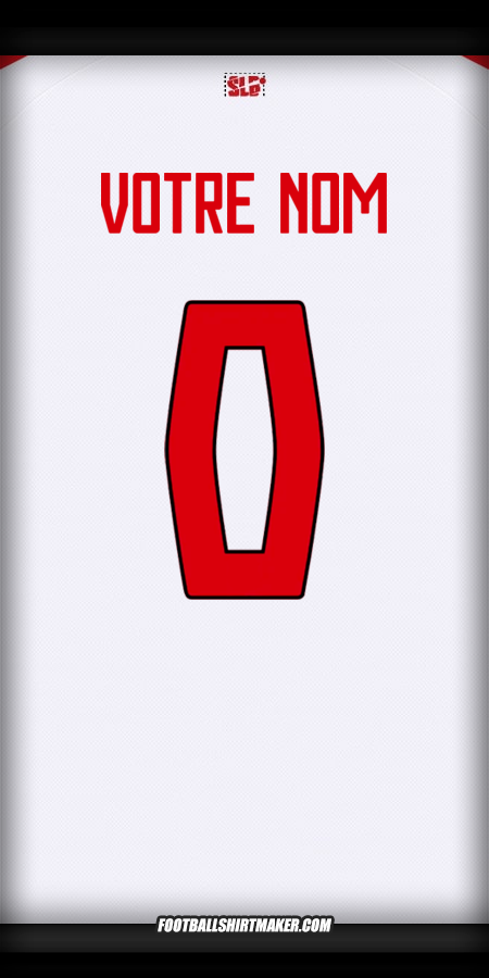 Maillot SL Benfica CWC - UCL 25/26 2025 III -  votre nom - 0