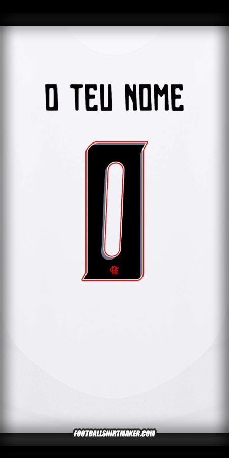 Camisola Flamengo Club World Cup 2025 Alternativa -  o teu nome - 0