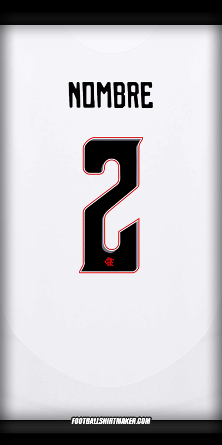 Jersey Flamengo Club World Cup 2025 Visita -  nombre - 2