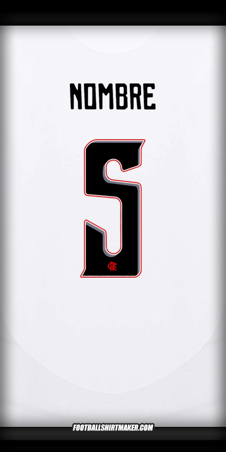 Jersey Flamengo Club World Cup 2025 Visita -  nombre - 5