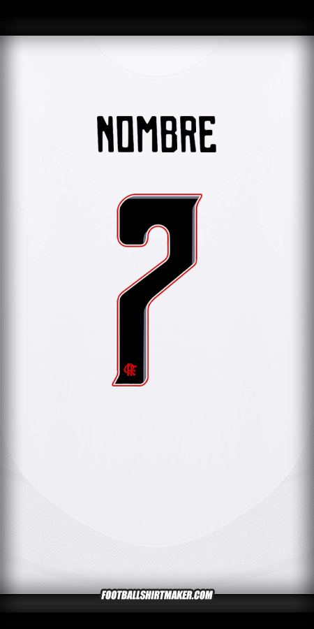 Jersey Flamengo Club World Cup 2025 Visita -  nombre - 7