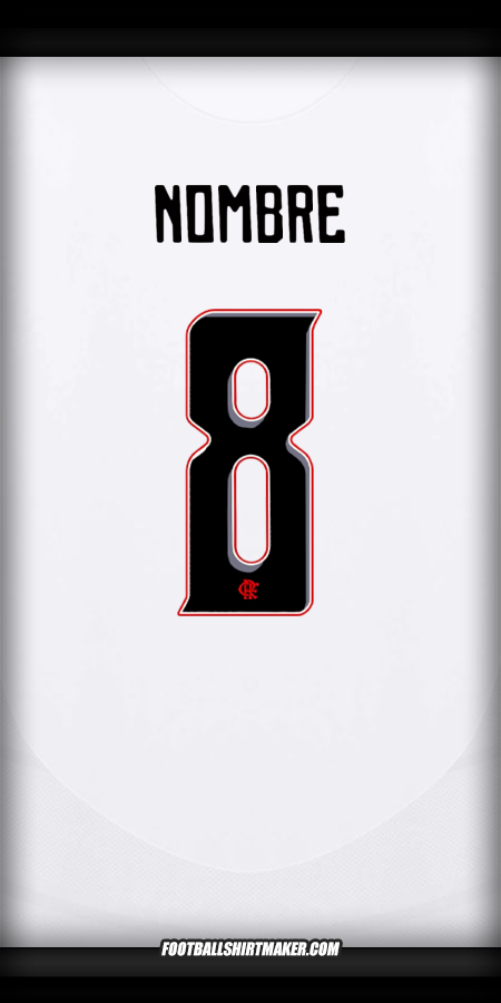Jersey Flamengo Club World Cup 2025 Visita -  nombre - 8