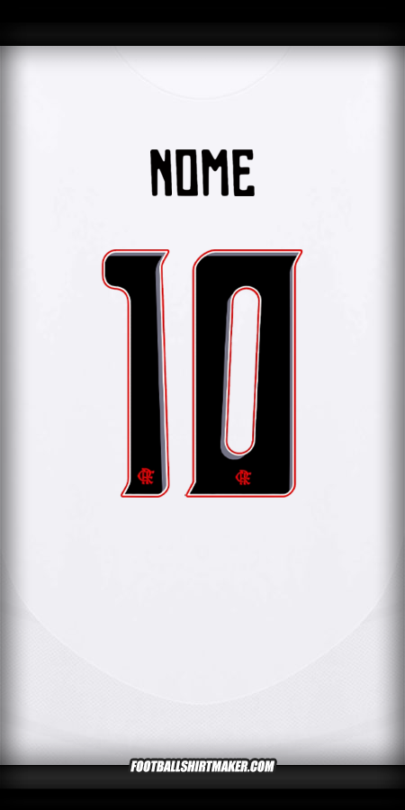 Camisa Flamengo Club World Cup 2025 Alternativa -  nome - 10