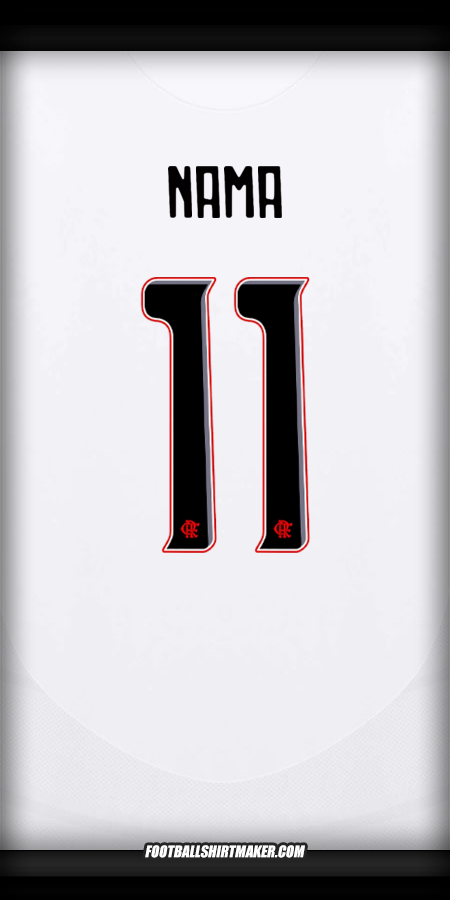 Jersey Flamengo Club World Cup 2025 Alternatif -  nama - 11