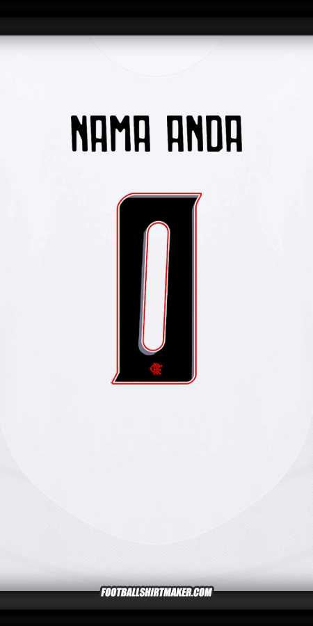 Jersey Flamengo Club World Cup 2025 II -  nama anda - 0