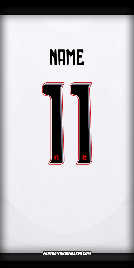 Trikot Flamengo Club World Cup 2025 Auswärts -  name - 11