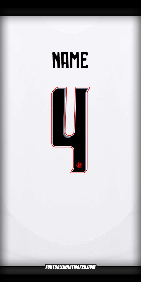 Trikot Flamengo Club World Cup 2025 Auswärts -  name - 4