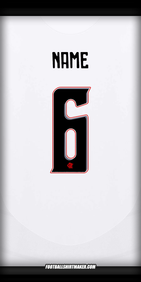 Trikot Flamengo Club World Cup 2025 Auswärts -  name - 6