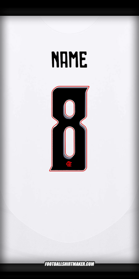 Trikot Flamengo Club World Cup 2025 Auswärts -  name - 8