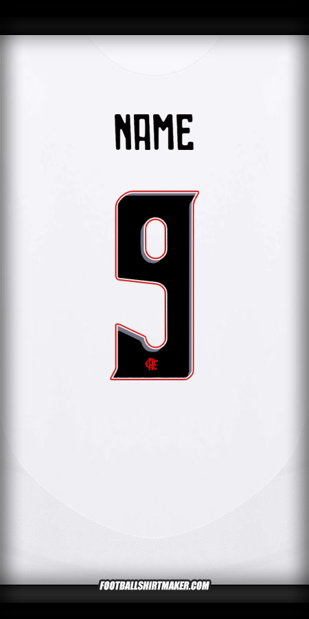 Trikot Flamengo Club World Cup 2025 Auswärts -  name - 9