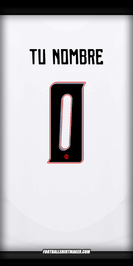 Camiseta Flamengo Club World Cup 2025 II -  tu nombre - 0