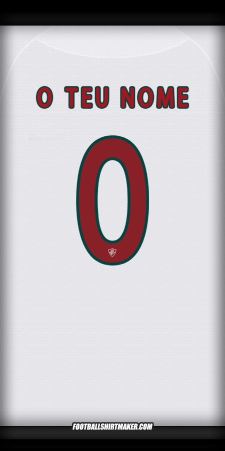 Camisola Fluminense Club World Cup 2025 Alternativa -  o teu nome - 0