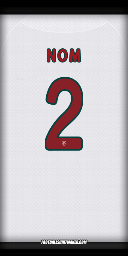 Maillot Fluminense Club World Cup 2025 Extérieur -  nom - 2