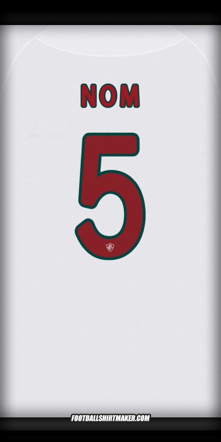 Maillot Fluminense Club World Cup 2025 Extérieur -  nom - 5