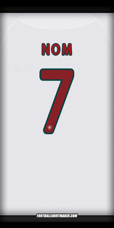 Maillot Fluminense Club World Cup 2025 Extérieur -  nom - 7