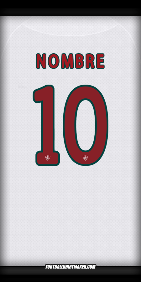 Camiseta Fluminense Club World Cup 2025 Visita -  nombre - 10