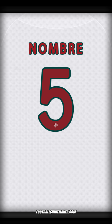 Jersey Fluminense Club World Cup 2025 Visita -  nombre - 5