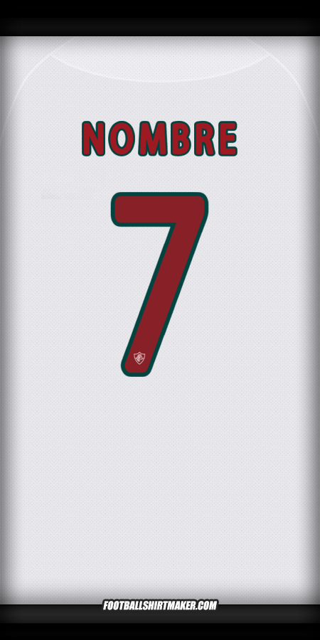 Jersey Fluminense Club World Cup 2025 Visita -  nombre - 7